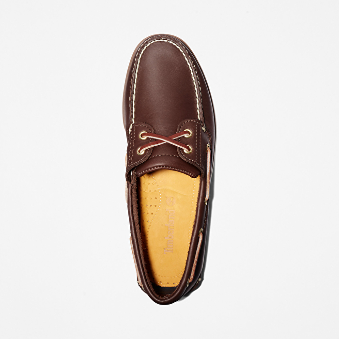 Erkek Timberland® Kahverengi Tekne Ayakkabısı