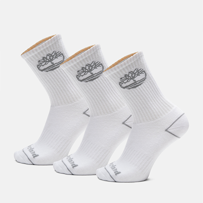 Erkek Beyaz Bilekli Çorap - 3'lü Paket