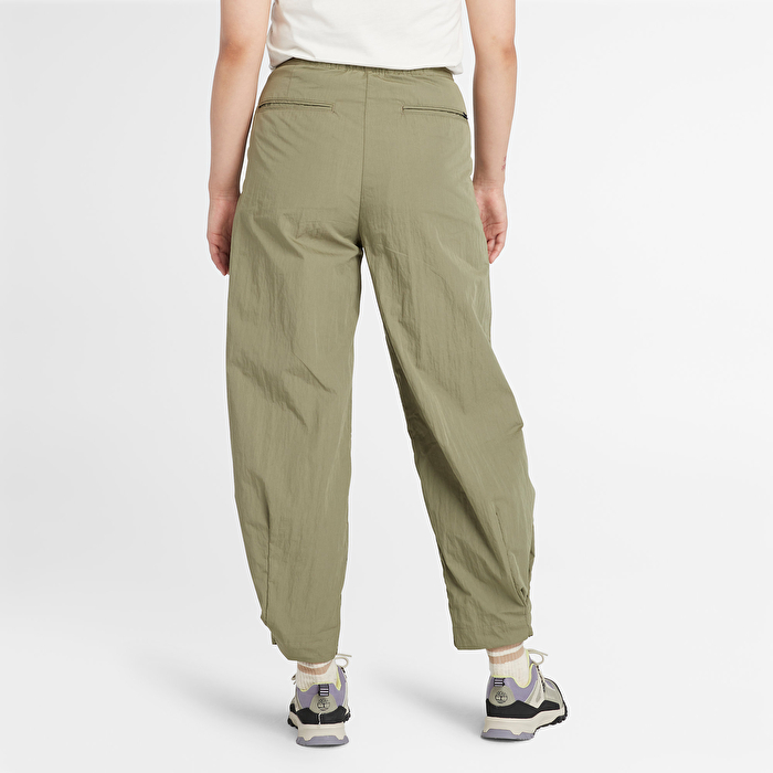 Kadın Utility Summer Yeşil Balon Pantolon