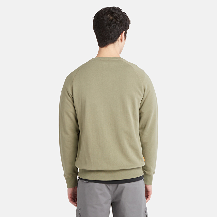 Erkek Exeter Loopback Yeşil  Sweatshirt