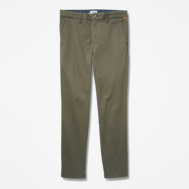 Erkek Sargent Lake Stretch Yeşil Chino Pantolon