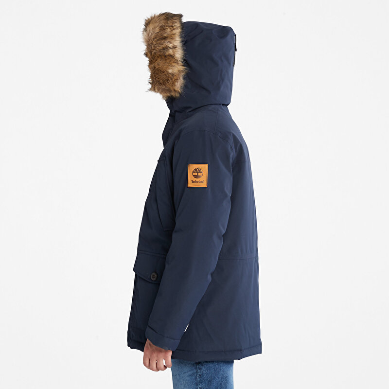 Erkek Scar Ridge Su Geçirmez Lacivert Parka