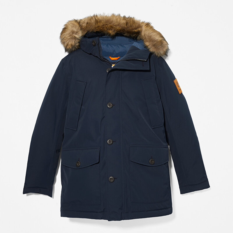 Erkek Scar Ridge Su Geçirmez Lacivert Parka