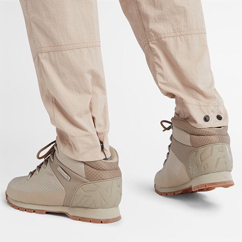 Erkek Su Geçirmez 2'si 1 Arada Bej Outdoor Pantolon