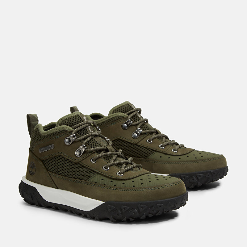 Genç Greenstride™ Motion 6 Koyu Yeşil Yürüyüş Ayakkabısı