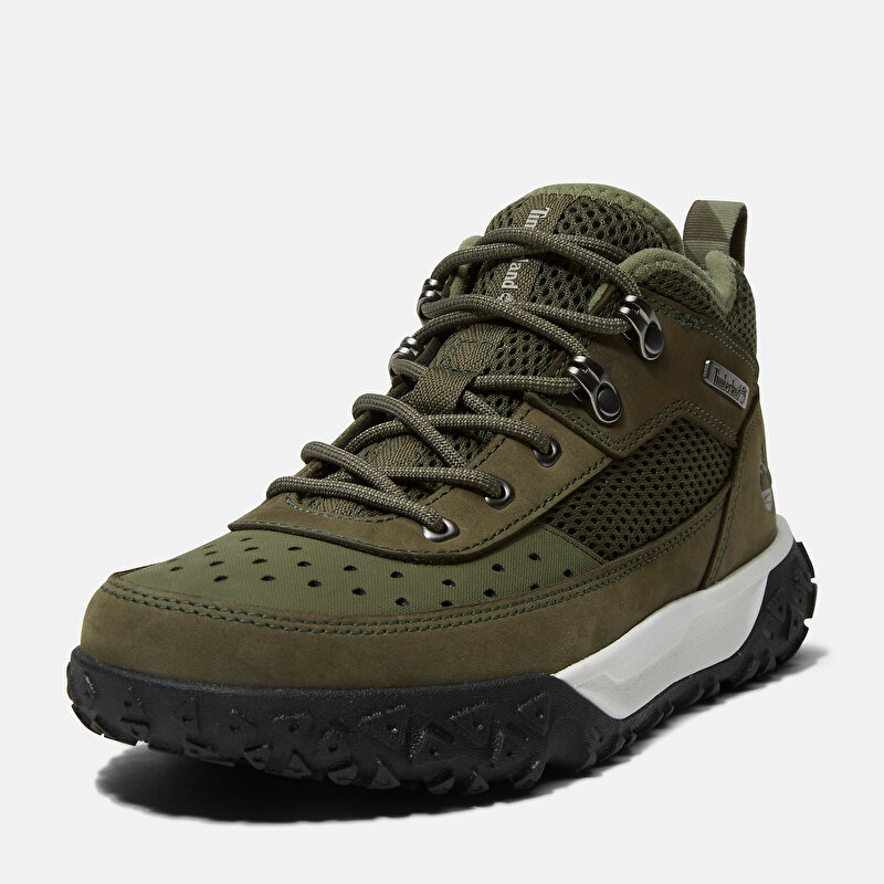 Genç Greenstride™ Motion 6 Koyu Yeşil Yürüyüş Ayakkabısı