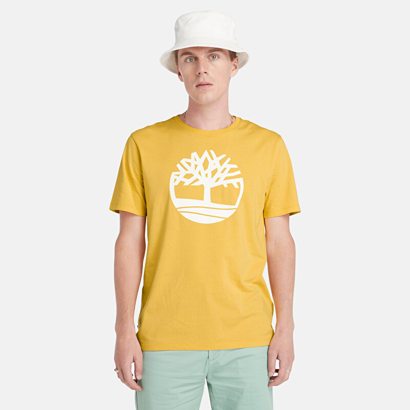 Erkek Kennebec River Açık Sarı Tişört