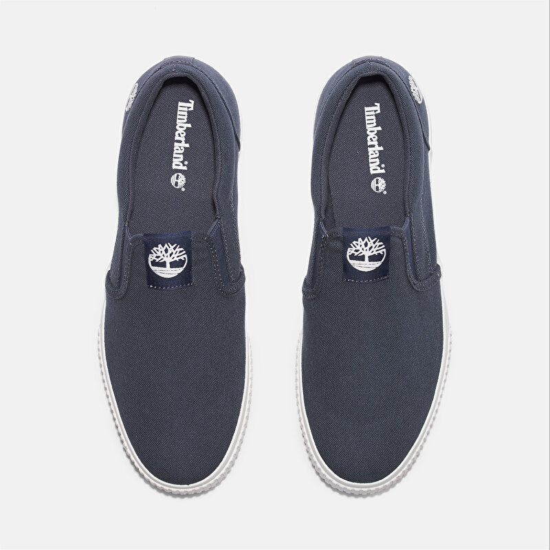 Erkek Mylo Bay Kanvas Lacivert Slip On Ayakkabı