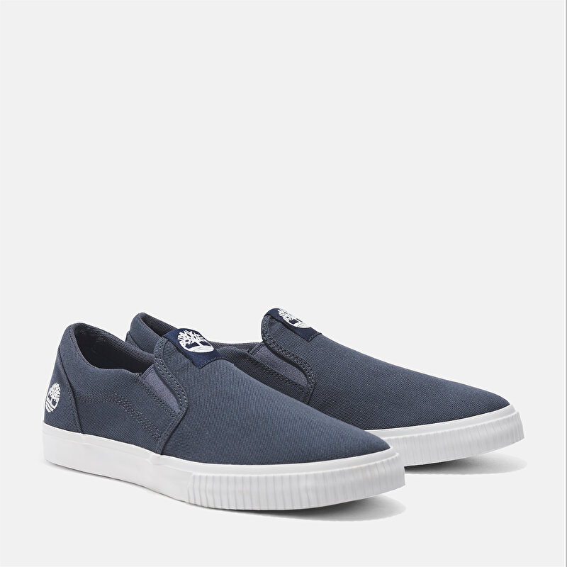 Erkek Mylo Bay Kanvas Lacivert Slip On Ayakkabı