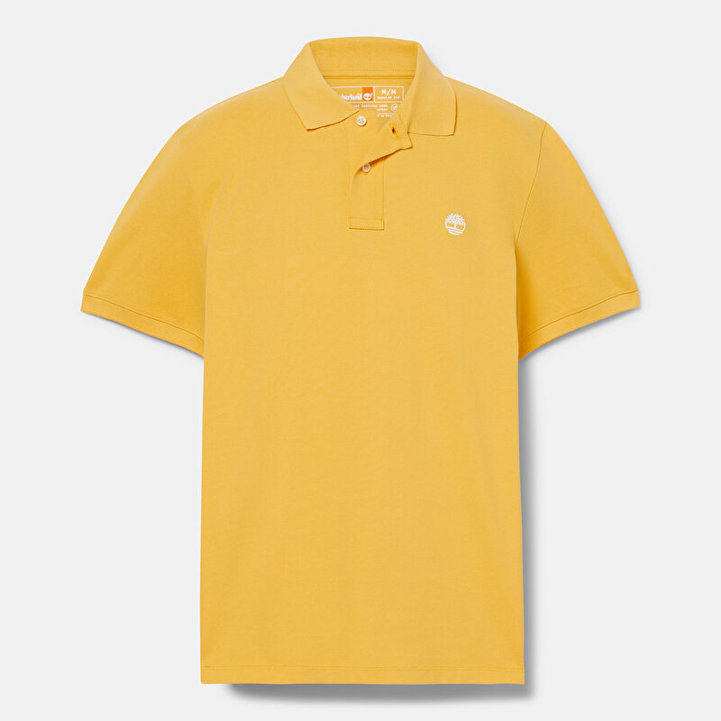 Erkek Millers River Pique Sarı Polo Tişört