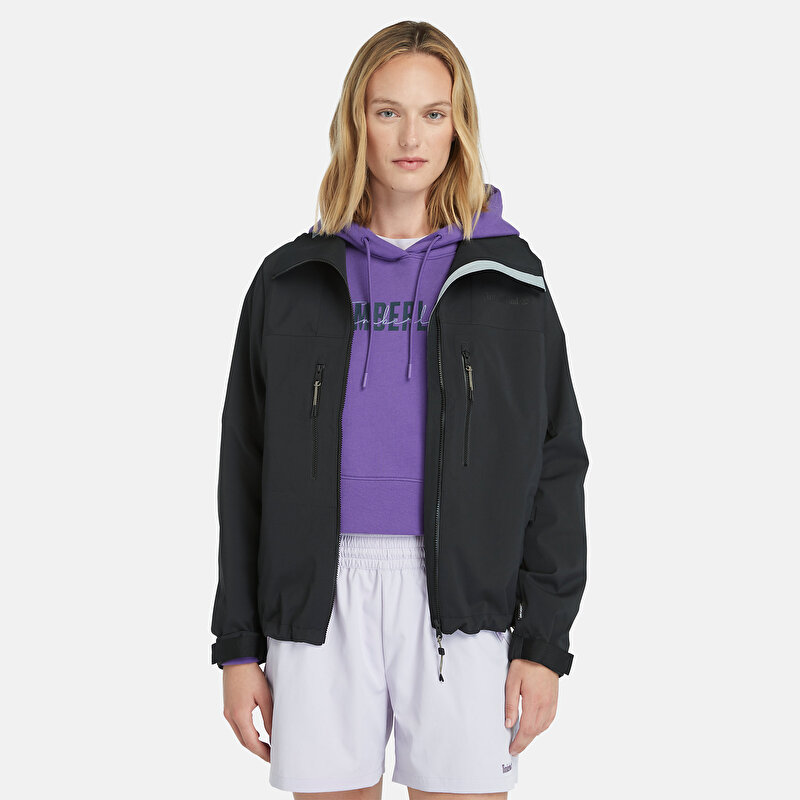 Kadın Caps Ridge Su Geçirmez Siyah Mont