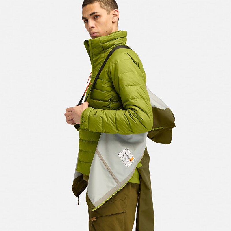 Erkek Caps Ridge Mobi Flex Tech Su Geçirmez Yeşil Mont