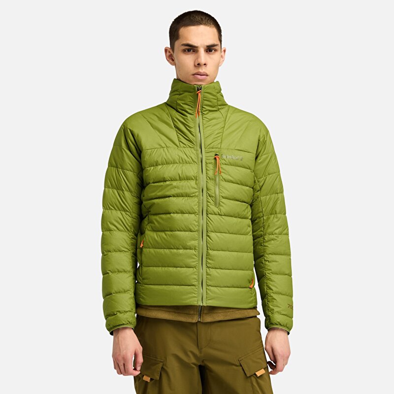 Erkek Bear Head Mobi Flex Tech Yeşil Kaz Tüyü Mont