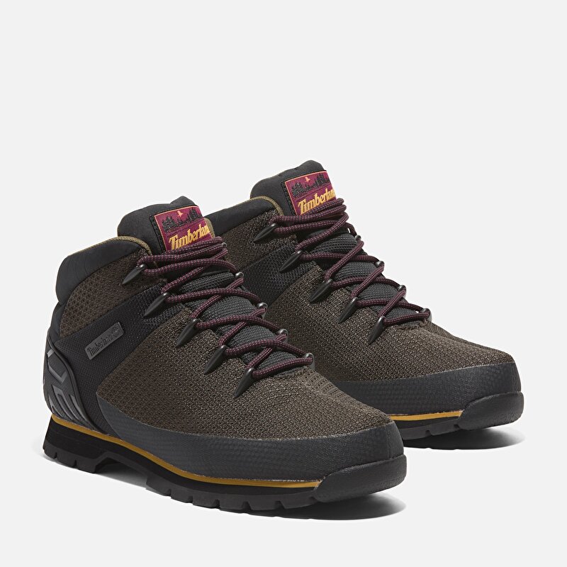 Erkek Euro Sprint Su Geçirmez Kahverengi Yürüyüş Botu