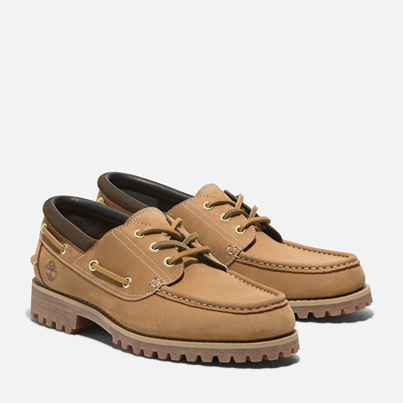 Erkek Timberland® Authentic Sarı Tekne Ayakkabısı