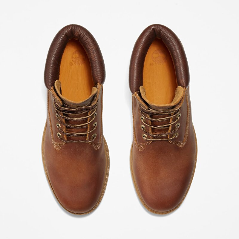 Erkek Timberland® Premium 6 Inch Su Geçirmez Kahverengi Bot
