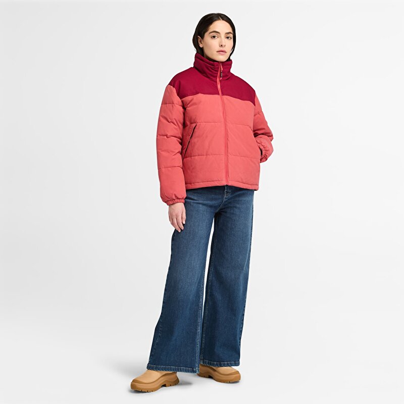 Kadın Welch Mountain Yalıtımlı Pembe Şişme Mont