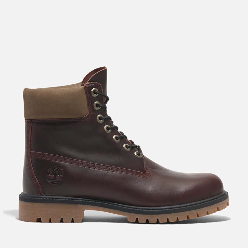 Erkek Timberland® Heritage Premium 6 Inch Bordo Bot