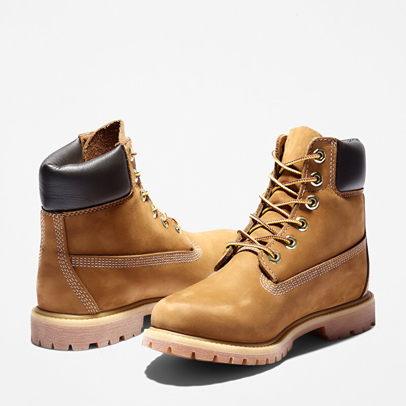 Kadın Timberland® Premium 6 Inch Su Geçirmez Koyu Kahverengi Bot