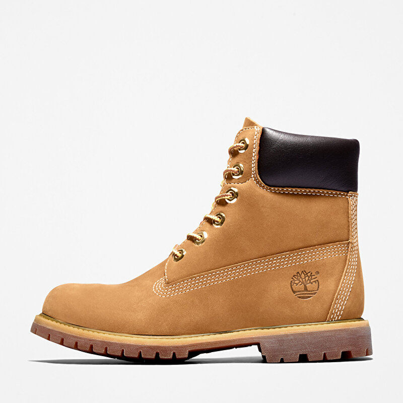 Kadın Timberland® Premium 6 Inch Su Geçirmez Koyu Kahverengi Bot