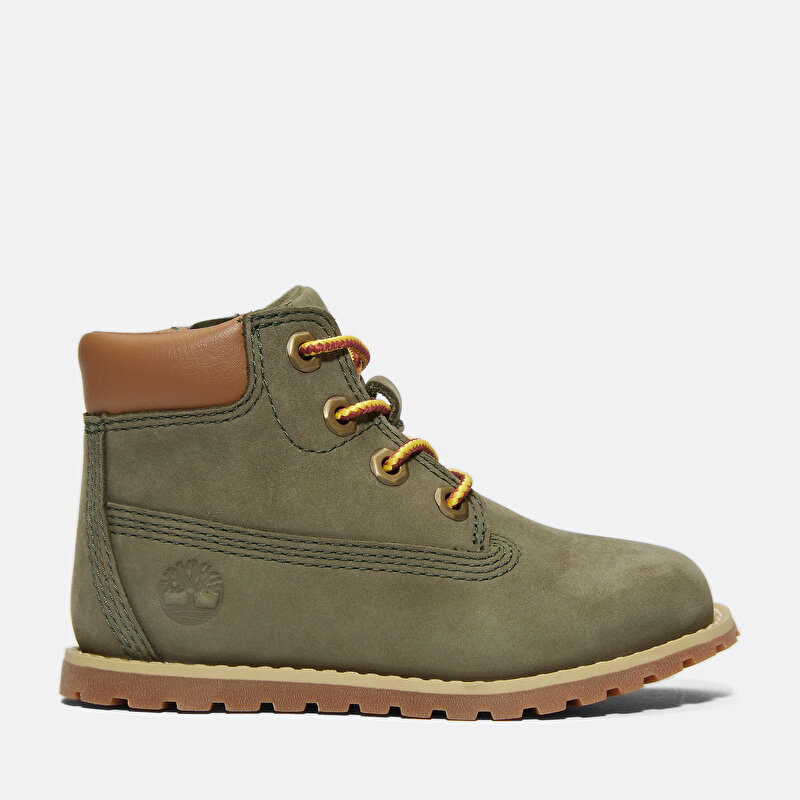 Pokey Pine MID LACE UP WITH ZIP BOOT