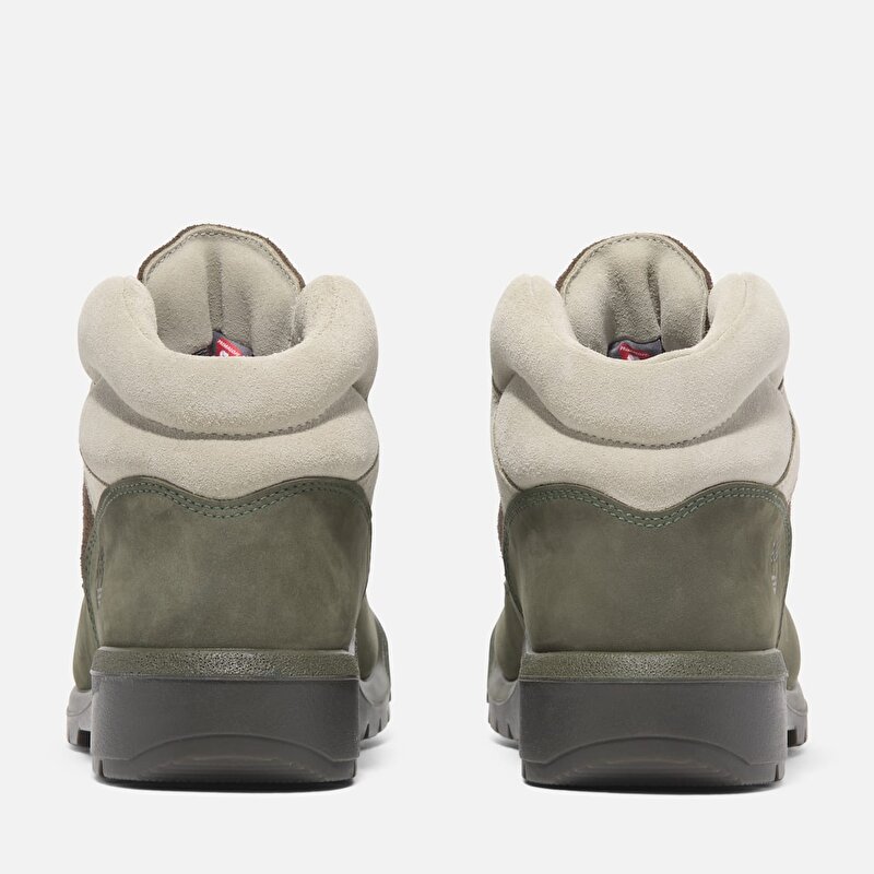 Erkek Field Gore Tex Haki Bot Dark Green Nubuck Timberland