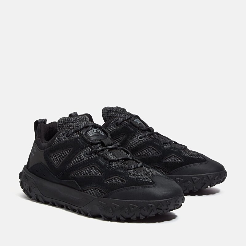 Erkek Siyah GreenStride™ Motion 6 Bileksiz ve Bağcıklı Trainer