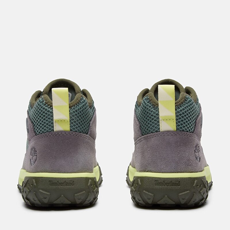 Gençler Gri GreenStride™ Motion 6 Bileksiz ve Bağcıklı Spor Ayakkabı