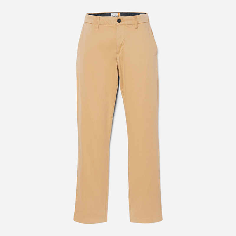 Erkek Sarı Claremont Fitilli Chino Pantolon