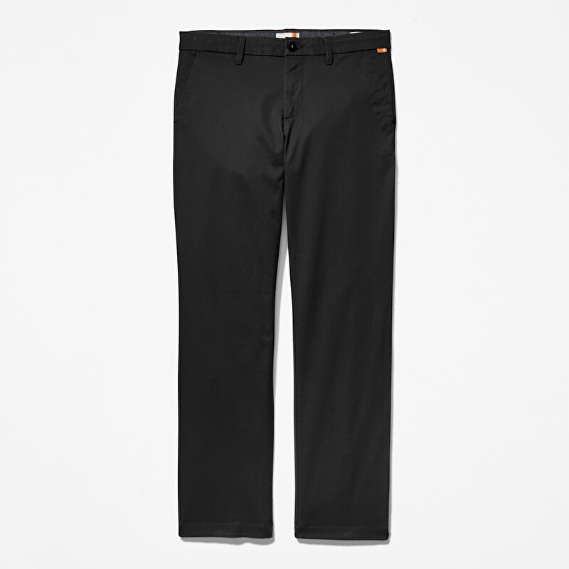 Erkek Siyah Claremont Fitilli Chino Pantolon
