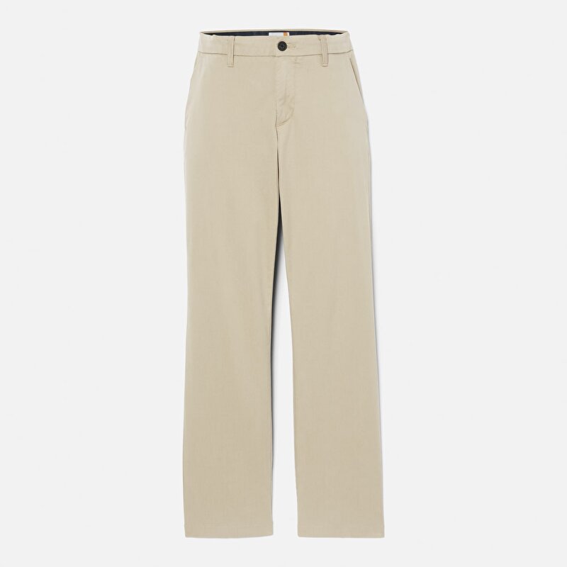 Erkek Bej Claremont Fitilli Chino Pantolon