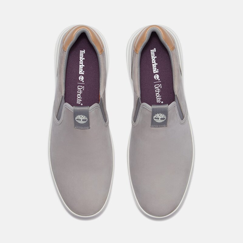 Erkek Gri Seneca Bay Slip On Spor Ayakkabı