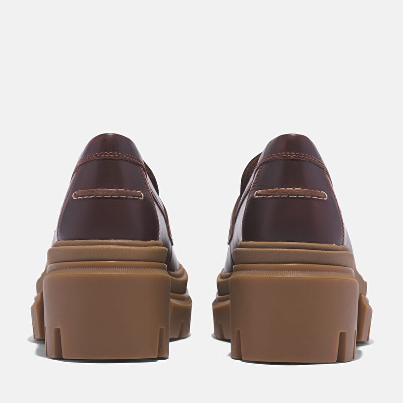 Kadın Koyu Kahverengi Everleigh Loafer Ayakkabı