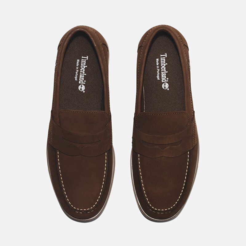 Erkek Kahverengi Klasik Loafer Ayakkabı