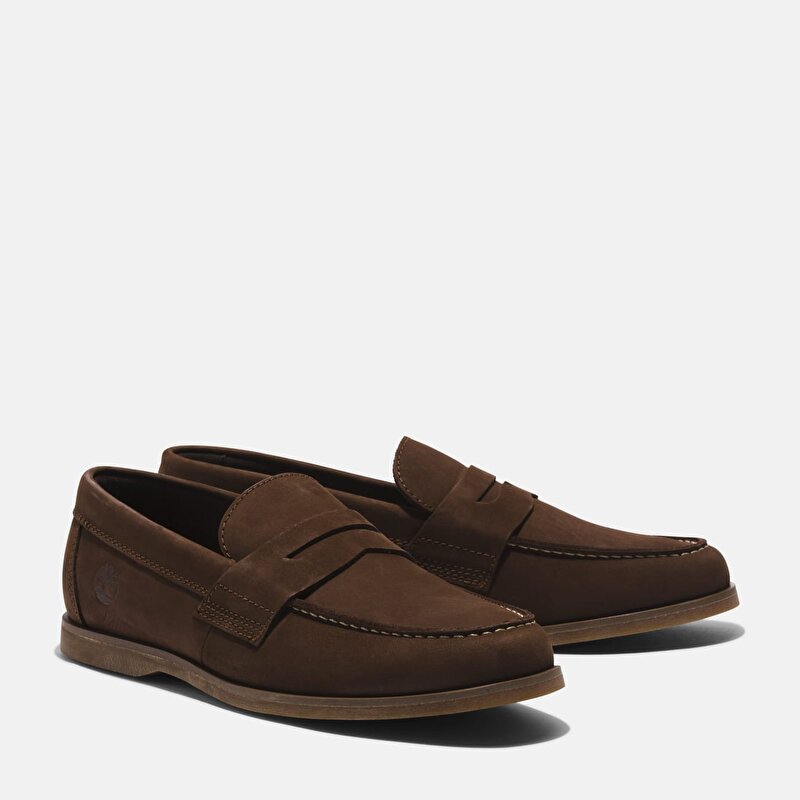 Erkek Kahverengi Klasik Loafer Ayakkabı
