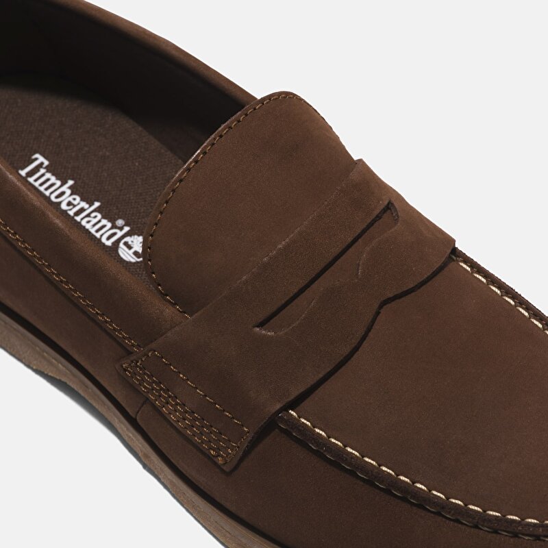 Erkek Kahverengi Klasik Loafer Ayakkabı