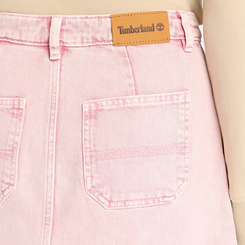 Kadın Açık Pembe Mini Etek