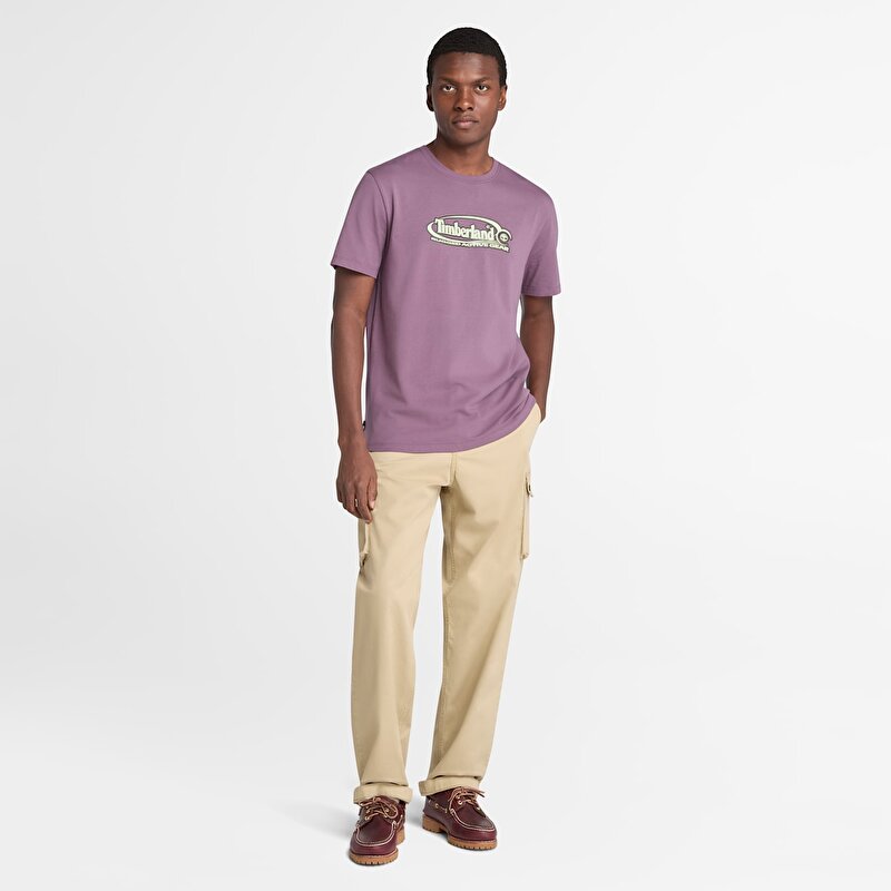 Erkek Bej Brookline Fitilli Kargo Pantolon