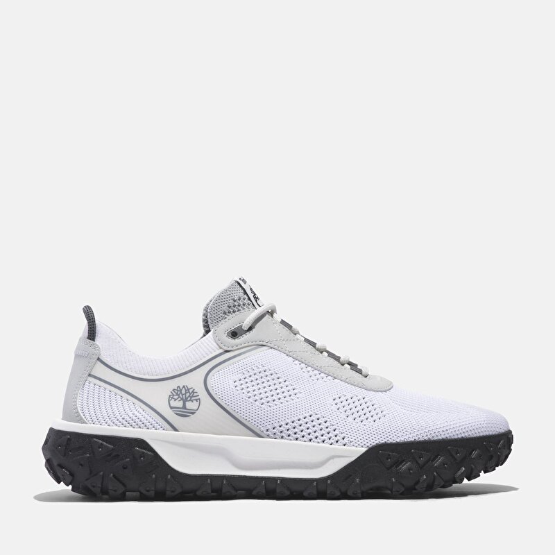 Erkek Beyaz GreenStride™ Motion 6 Bileksiz ve Bağcıklı Spor Ayakkabı