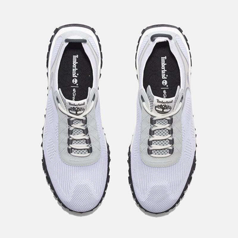Erkek Beyaz GreenStride™ Motion 6 Bileksiz ve Bağcıklı Spor Ayakkabı