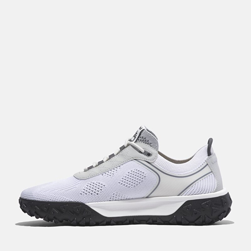 Erkek Beyaz GreenStride™ Motion 6 Bileksiz ve Bağcıklı Spor Ayakkabı