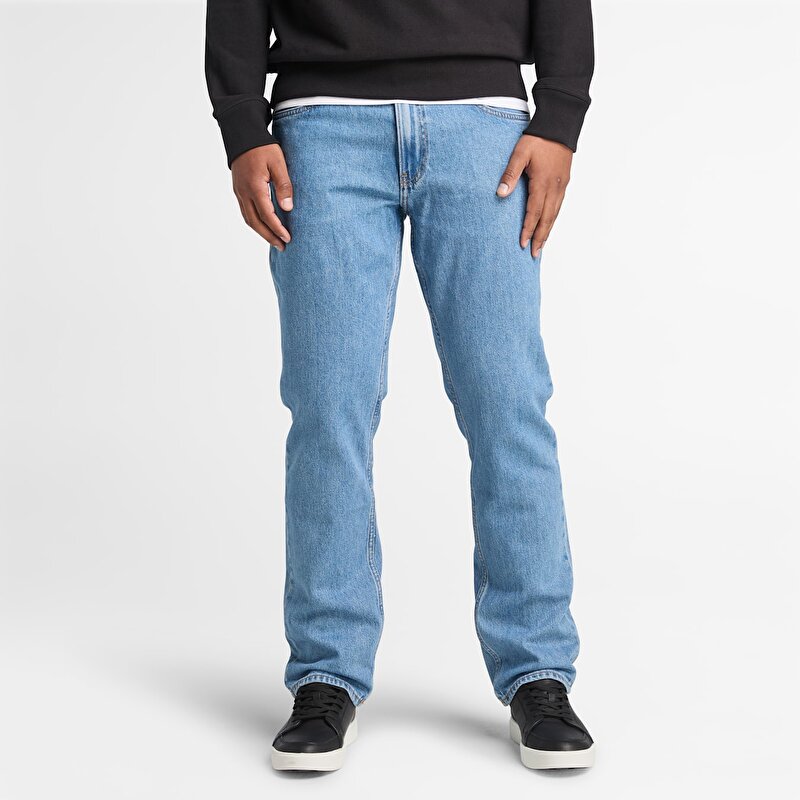 Erkek Açık Mavi Sandown Jean