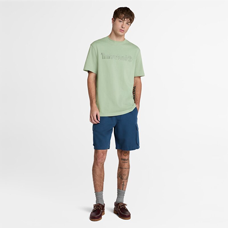 Erkek Yeşil Hampton Tişört