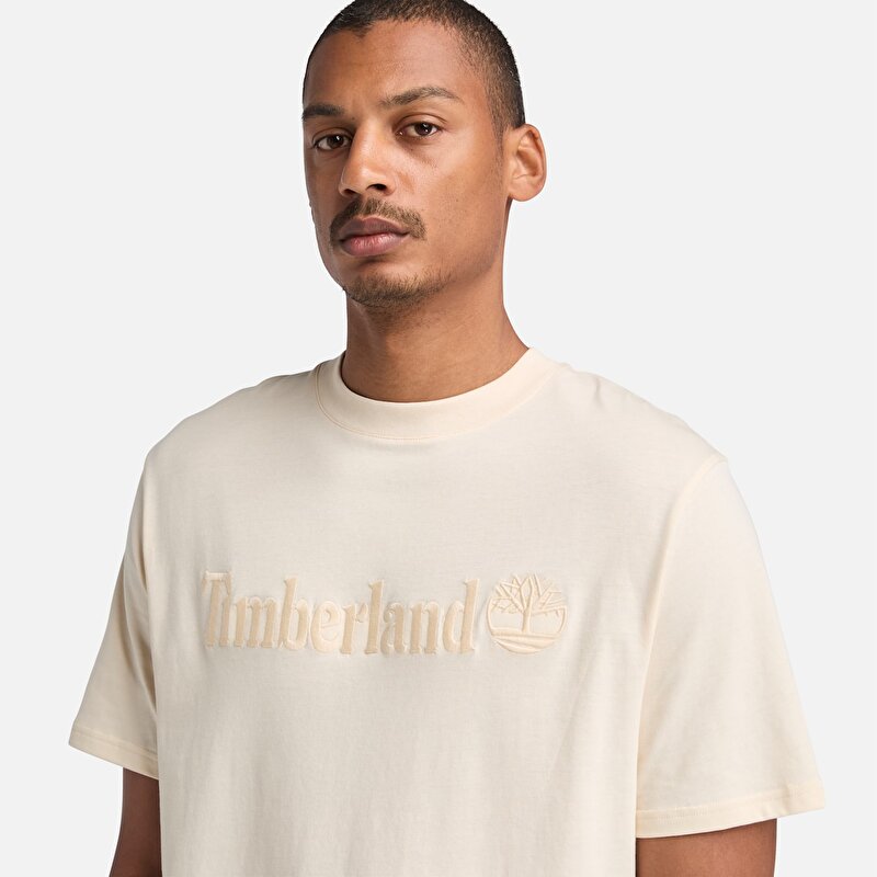 Erkek Açık Bej Hampton Tişört