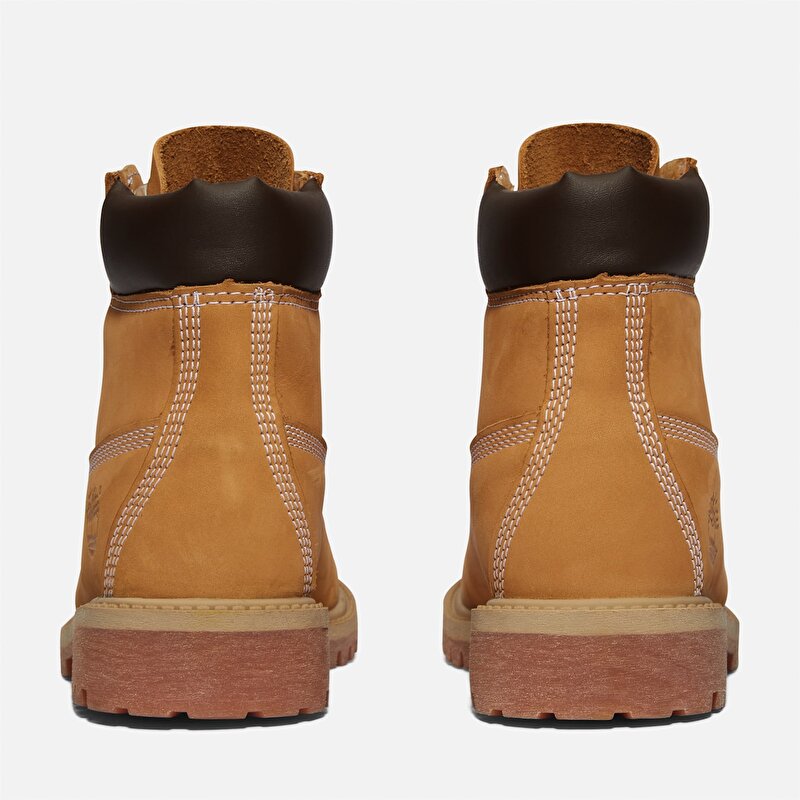 Çocuk Sarı Siyah Timberland Premium 6 Inch Su Geçirmez Bot
