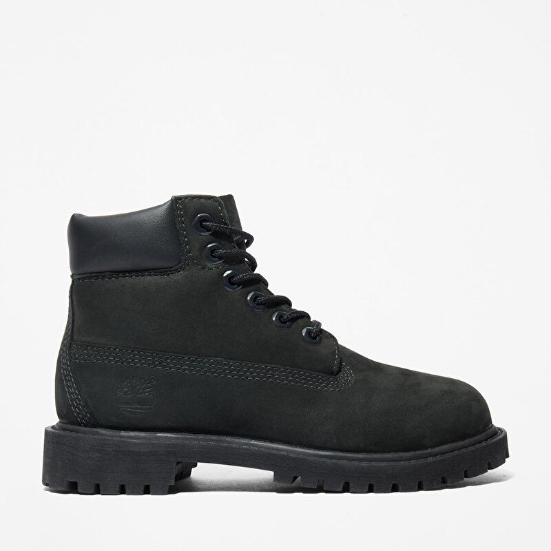 Çocuk Siyah Timberland Premium 6 Inch Su Geçirmez Bot