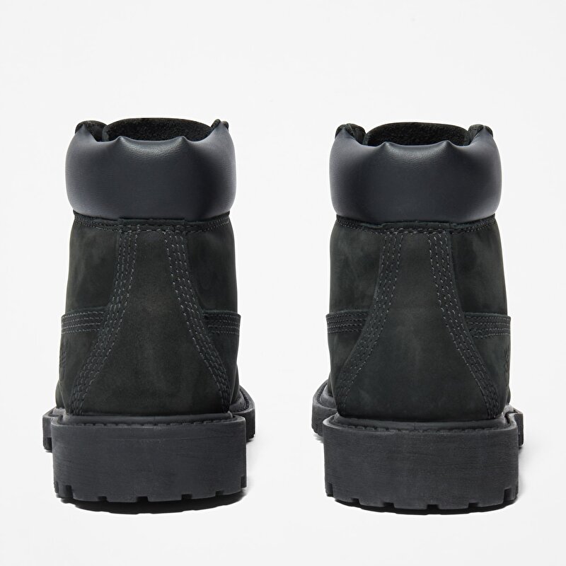 Çocuk Siyah Timberland Premium 6 Inch Su Geçirmez Bot