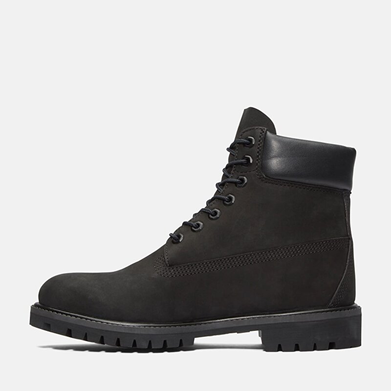 Erkek Siyah Timberland Premium 6 Inch Su Geçirmez Bot