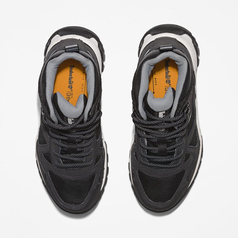 Çocuk Siyah Lincoln Peak Yarım Boğazlı Su Geçirmez Yürüyüş Botu