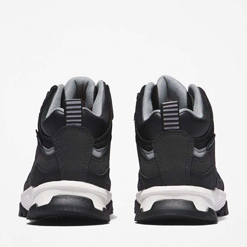 Çocuk Siyah Lincoln Peak Yarım Boğazlı Su Geçirmez Yürüyüş Botu